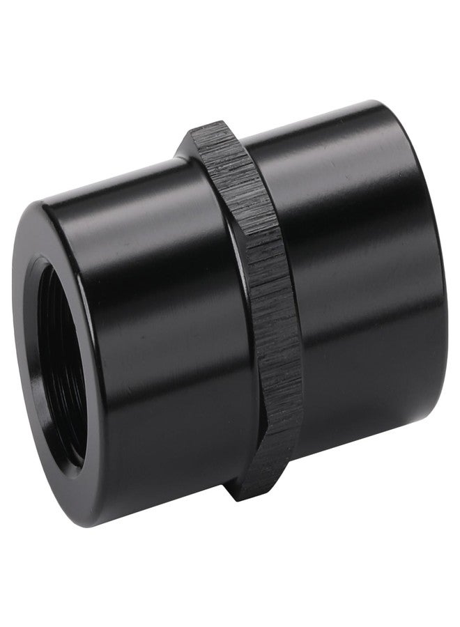 Podavelle 1/8 NPT Female to 1/8 NPT Female Coupler Fitting Adapter Straight Aluminum Black - Image 4